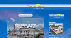 Desktop Screenshot of floatinghomesportland.com