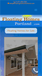 Mobile Screenshot of floatinghomesportland.com